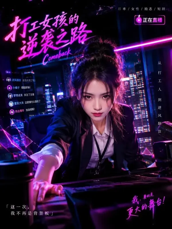 打工人逆袭计划 - 免费看短剧 职场题材网红直播短剧