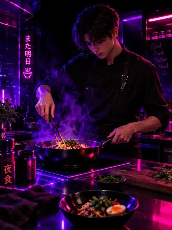 深夜食堂 · 一人食料理 - 免费看短剧美食直播间